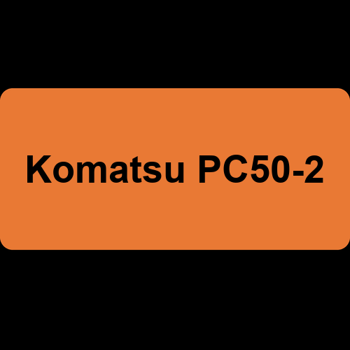 Komatsu PC50-2